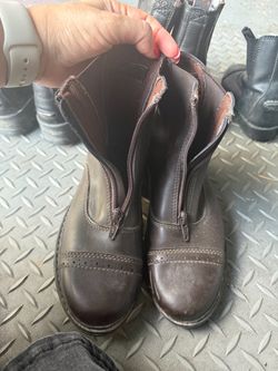 🐴 TuffRider Children’s Brown Paddock Riding Boots – Size 3 – $10