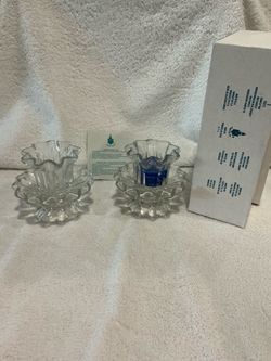 Partylite Chantilly Pair Candle Holders