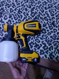 Paint sprayer only been used once