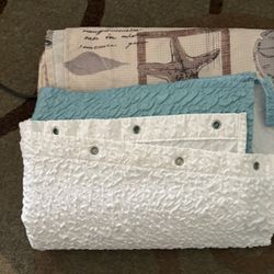 Beach Theme Shower Curtains $5 