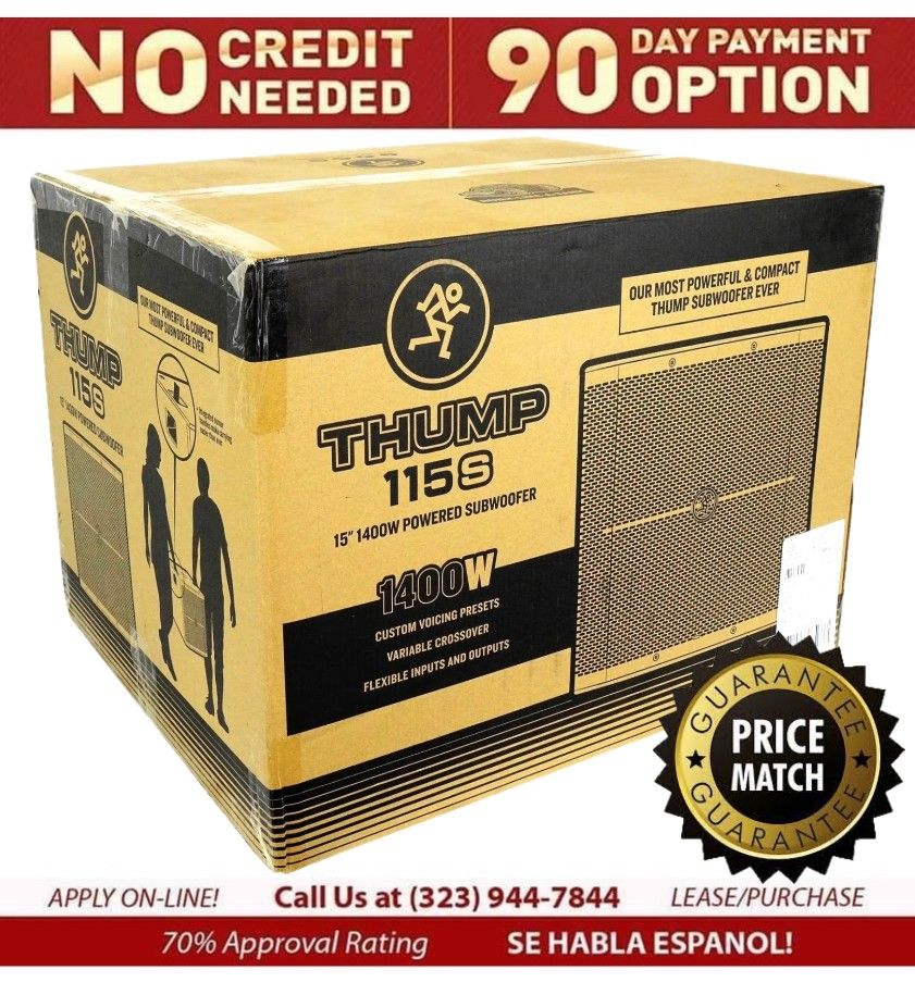 Mackie Thump Series 115S Powered Subwoofer 15