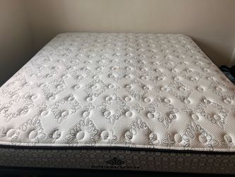 King mattress and frame