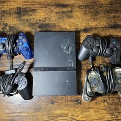 PS2 With 4 Controllers