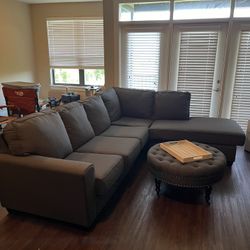 Sofa And Ottoman 