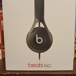 Beats EP Headphones - Black (NEVER OPENED)