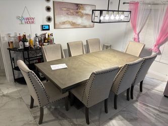 Dining table set