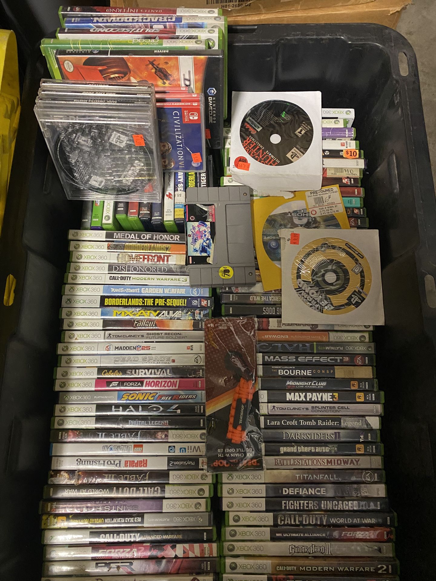 Ps2 Ps3 Xbox Xbox 360 Switch Many Video Games 