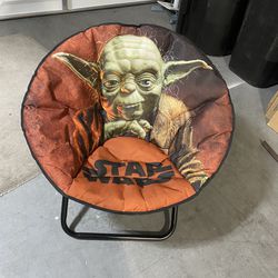Star Wars YODA Round Collapsible, Moon, Saucer Chair