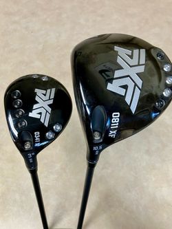 New Left Handed PXG Driver & 3 Wood Set Golf Clubs