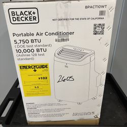 Black And Decker Portable Air Conditioner