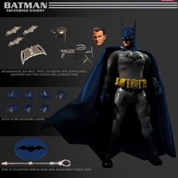 MDX Mezco Batman Ascending Knight PX Exclusive Blue