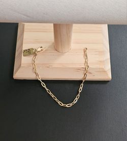 14k gold bracelet 6.75 inch