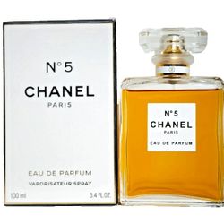 Chanel N°5 Paris Eau De Parfum 3.4 oz 100 ml Women's Spray Sealed In Box