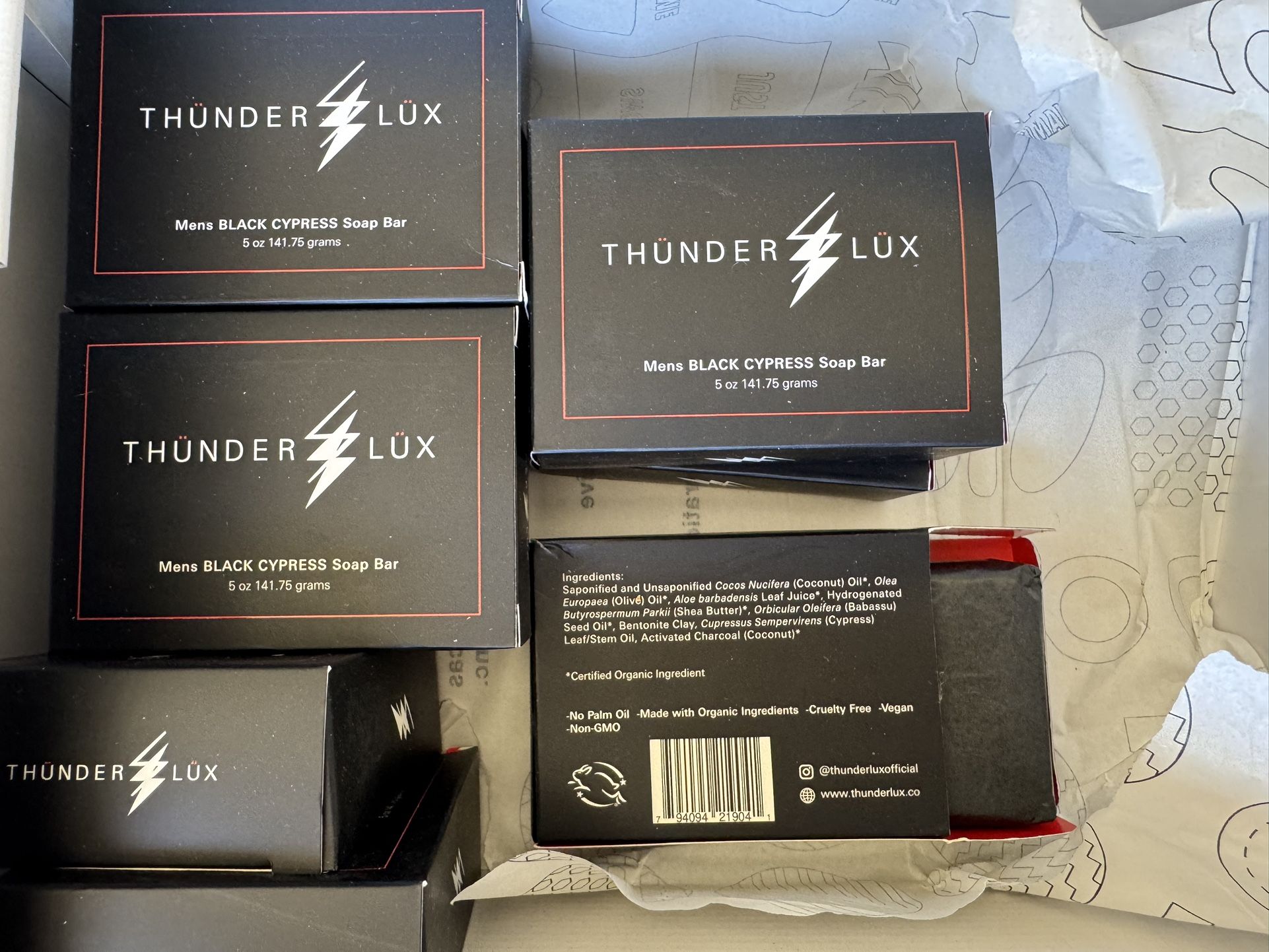 Boutique THUNDER LUX Organic Bar Soap