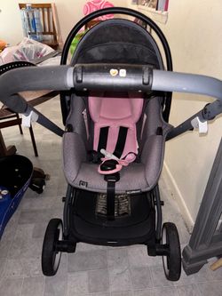 Base with the car seat