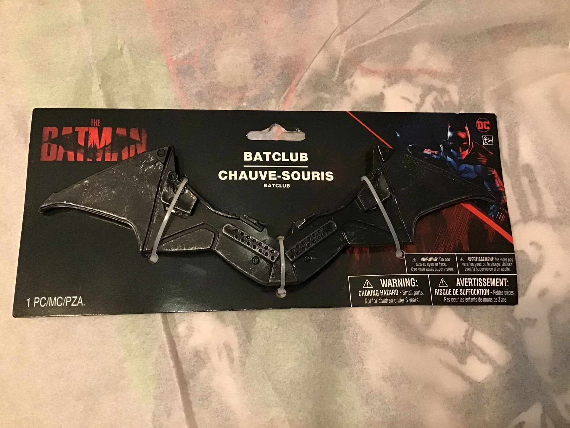 Dc Comics The Batman Bat A Ring  Batclub Costume Accessory -NEW