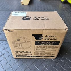 Aqua Miracle Submersible Water Pump 1050GPH 55 Watts 9ft