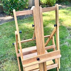 Best Brand Solid Oak Easel