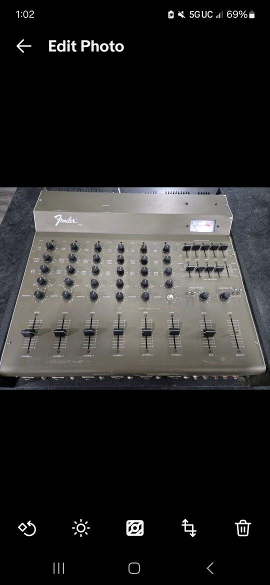 1978 Fender MA6 Mixer Amplifier