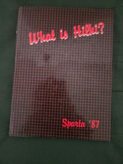 Hili high school year book 1987 vintage not a reprint