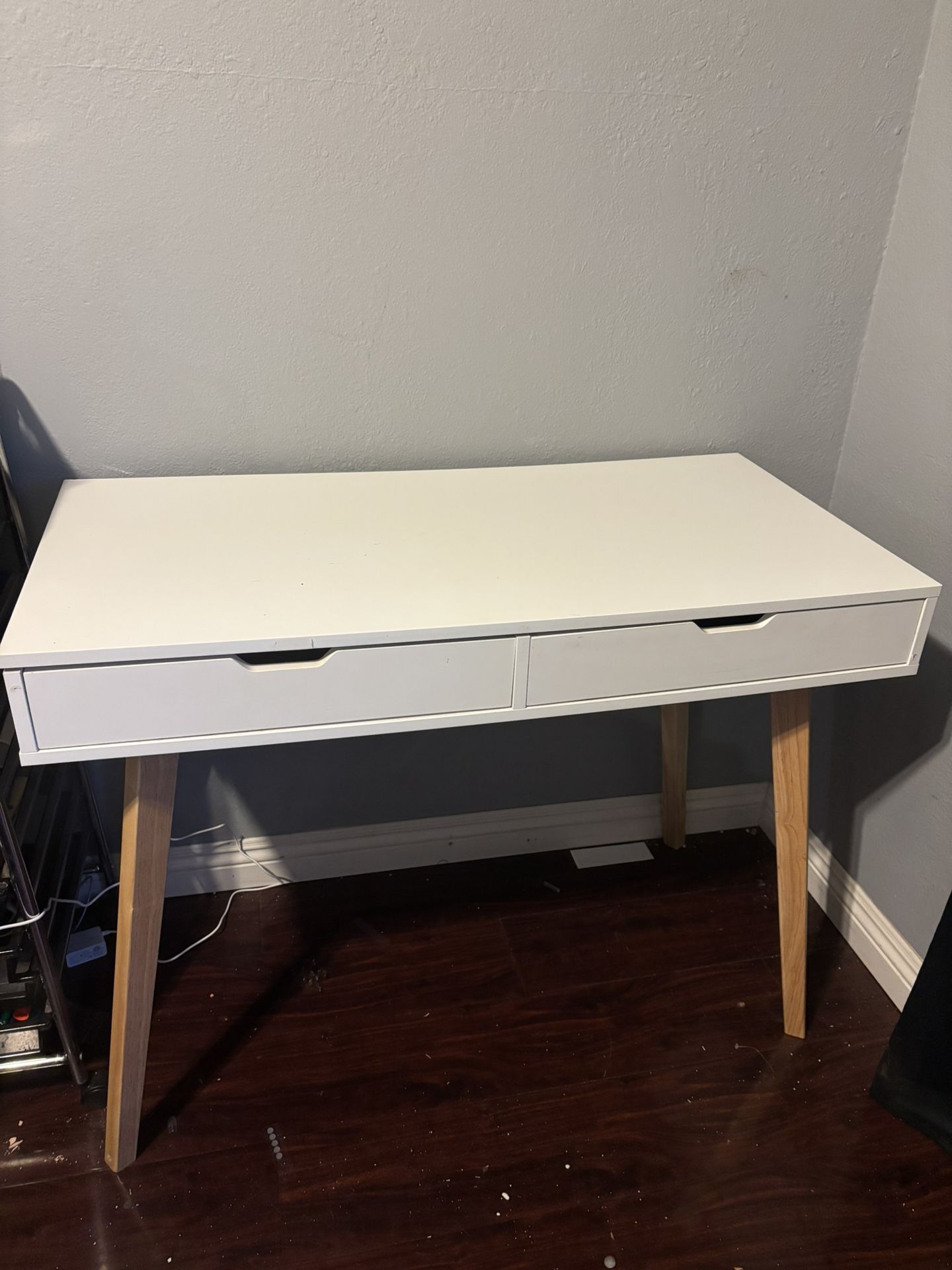 White Vanity Desk