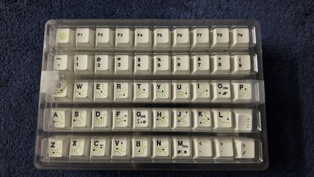 White Mechanical Keyboard Keycap Set