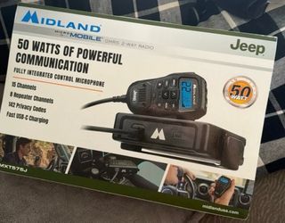 Brand New Midland MXT575J 50W MicroMobile GMRS Two-Way Radio, Jeep