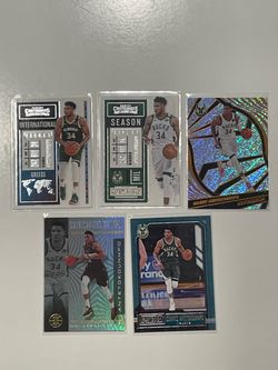 Giannis Antetokounmpo Lot of Cards