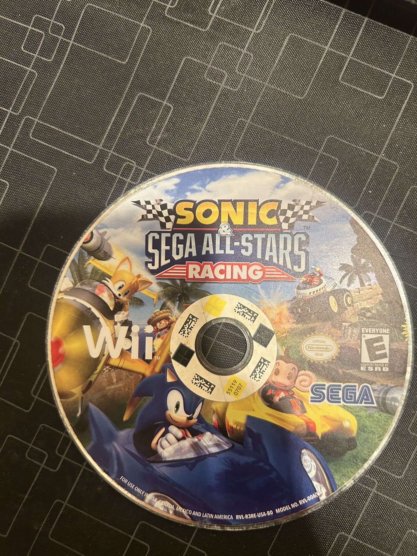 Sonic And Sega All-Star Racing Nintendo Wii