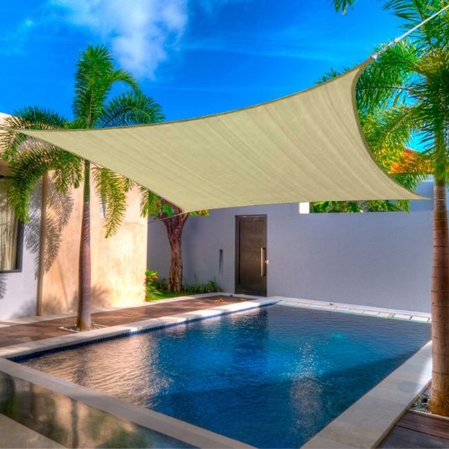 BRAND NEW TOP SAIL SHADE 12FT - TAN FIRM $45