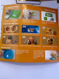 6 pieces dog enrichment toys set