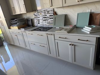 Kitchen cabinets