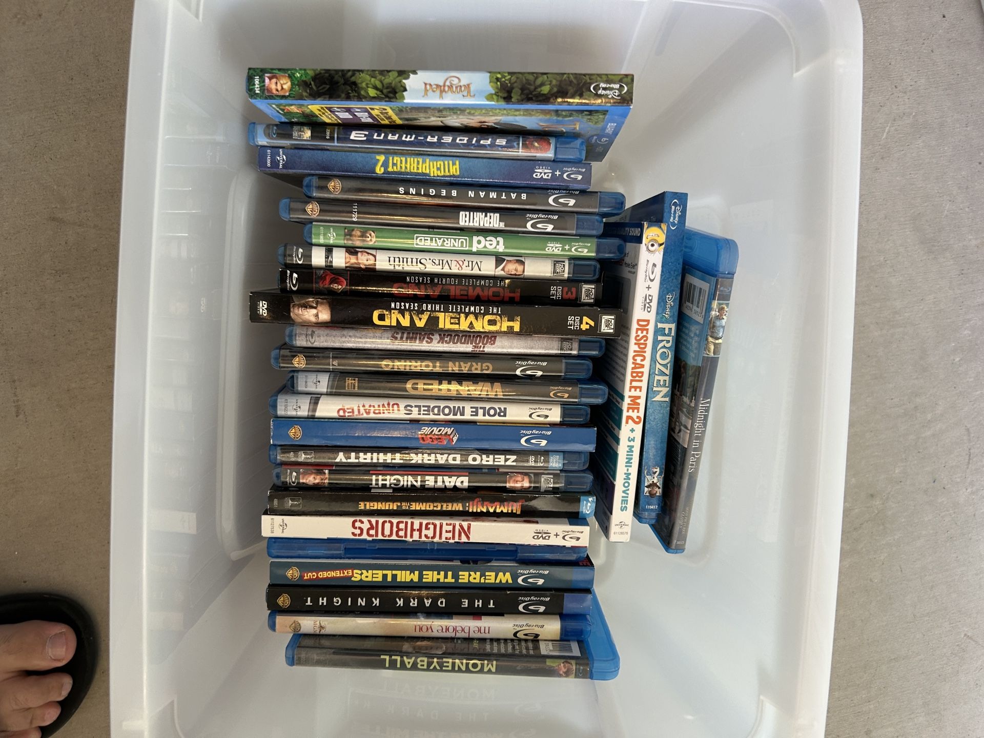 Almost 100 DVDs & Blue Rays For SALE
