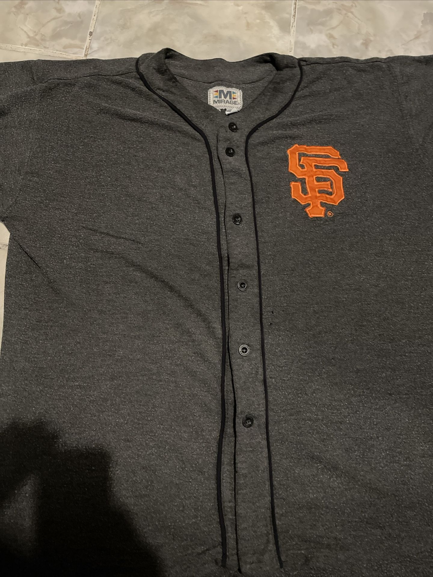 VTG 90s Mirage San Francisco Giants Jersey Authentic Jersey XXL
