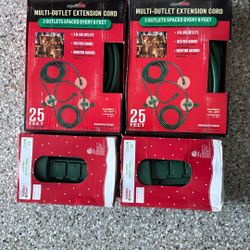 EXTENSION CORD OUTLET SET