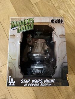 LA Dodgers Grogu Star Wars Night Bobblehead