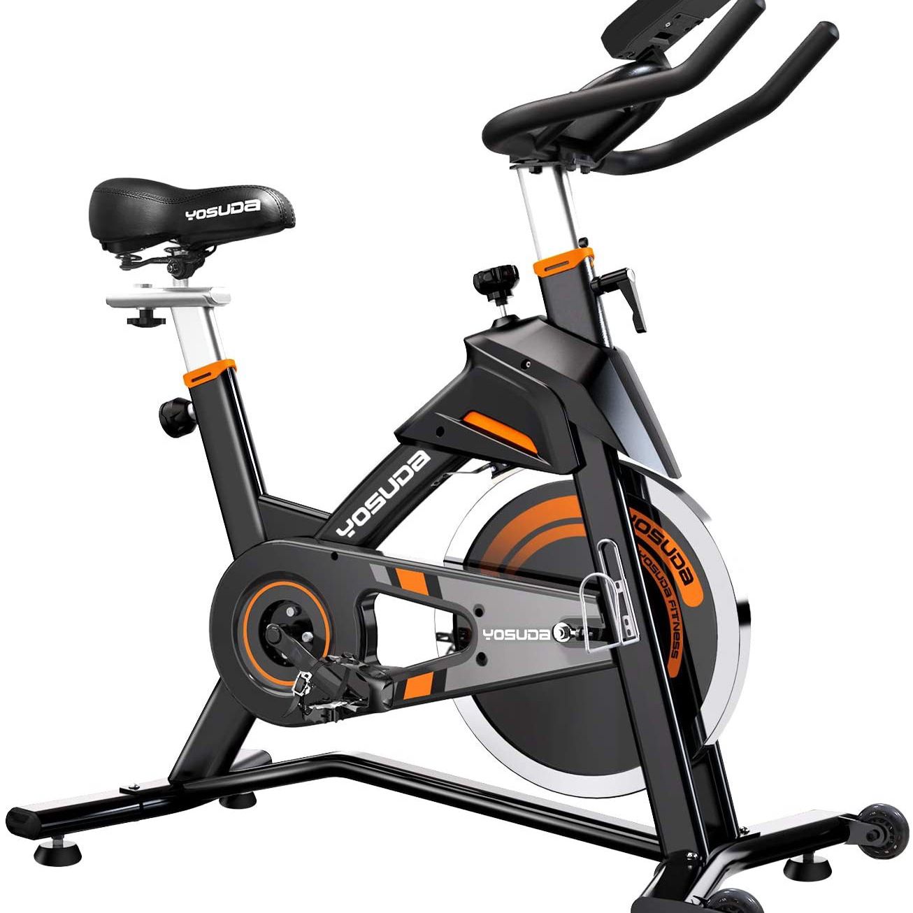 Yosuda Indoor Cycling Spin Bike - Black – Exercise Bike for Home Gym -- Like New