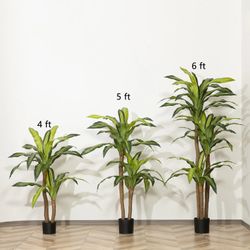 Artificial Dracaena Tree 4ft 5ft 6ft New in Box $59