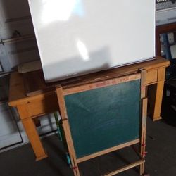 Bored Chalkboard And Erasable Board Taking Both Of Them For $7