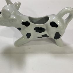 Pier 1 Cow Shaped Ceramic Creamer - NWT