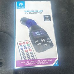 wirless car mp3 fm transmitter