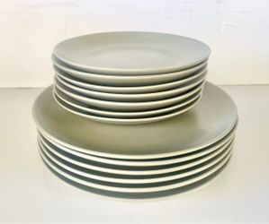 * IKEA Sage Green Dinner and Salad Plates ** LIKE NEW **  $25-$35