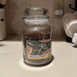 Yankee Candle Sage and Citrus Candle