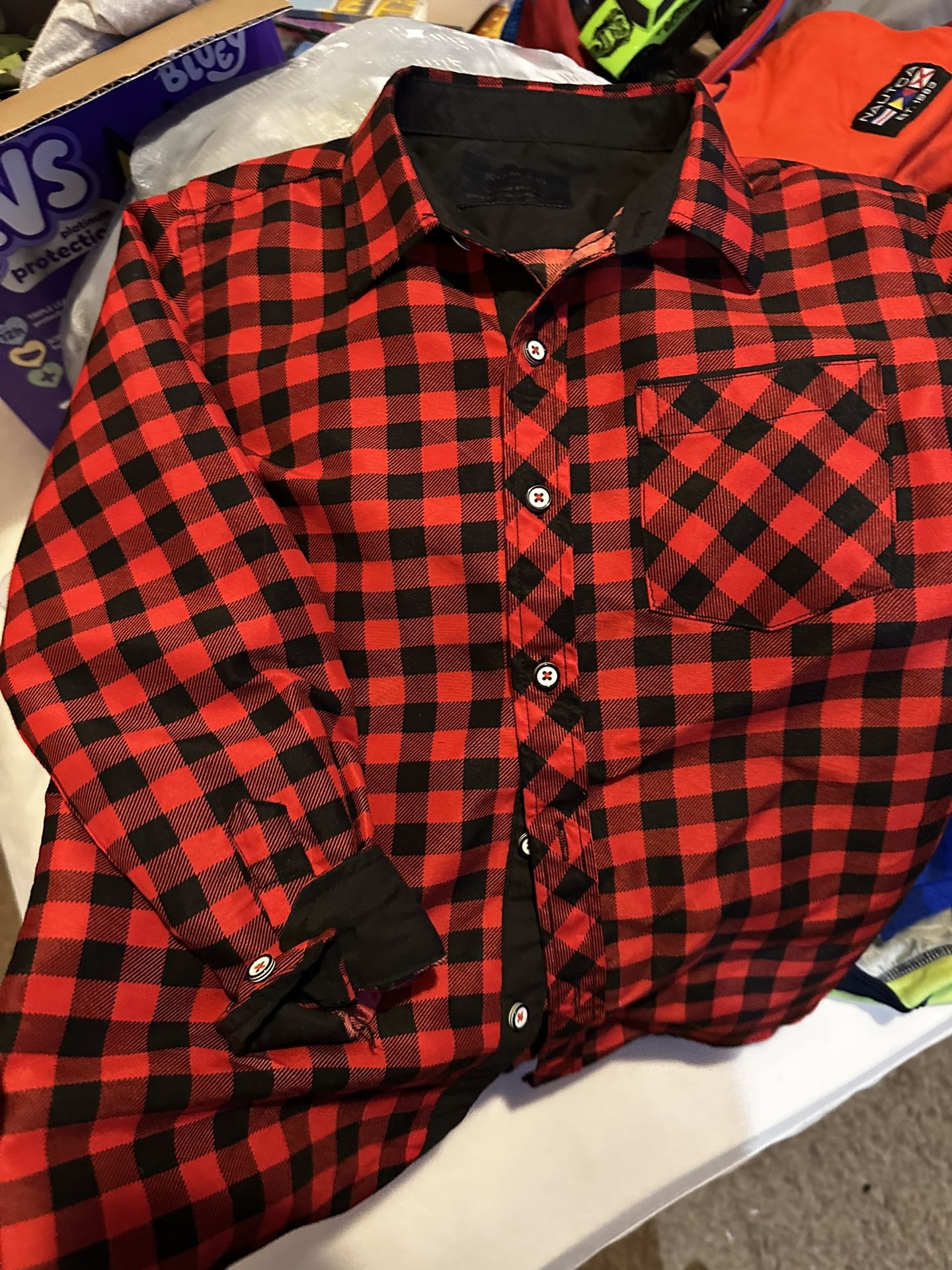 Kids Size 6 Christmas Long Sleeve