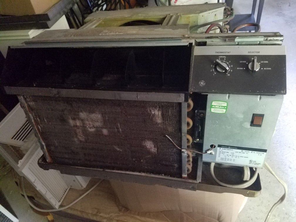 AC unit in the wall