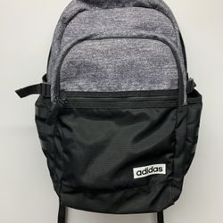 Adidas Core Advantage II Backpack in Grey/Black Holds 15.4” Laptop 4 Pockets. 