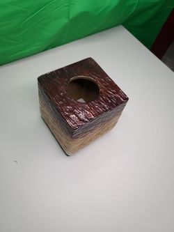 3 Colored Tissue Storage Box 