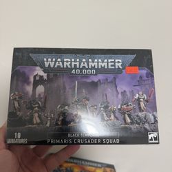 Warhammer 40k Black Templar Crusader Squad 