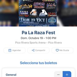 Pico Rivera 6 Tickets 