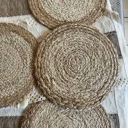 Handmade Boho Placemats Set of 6